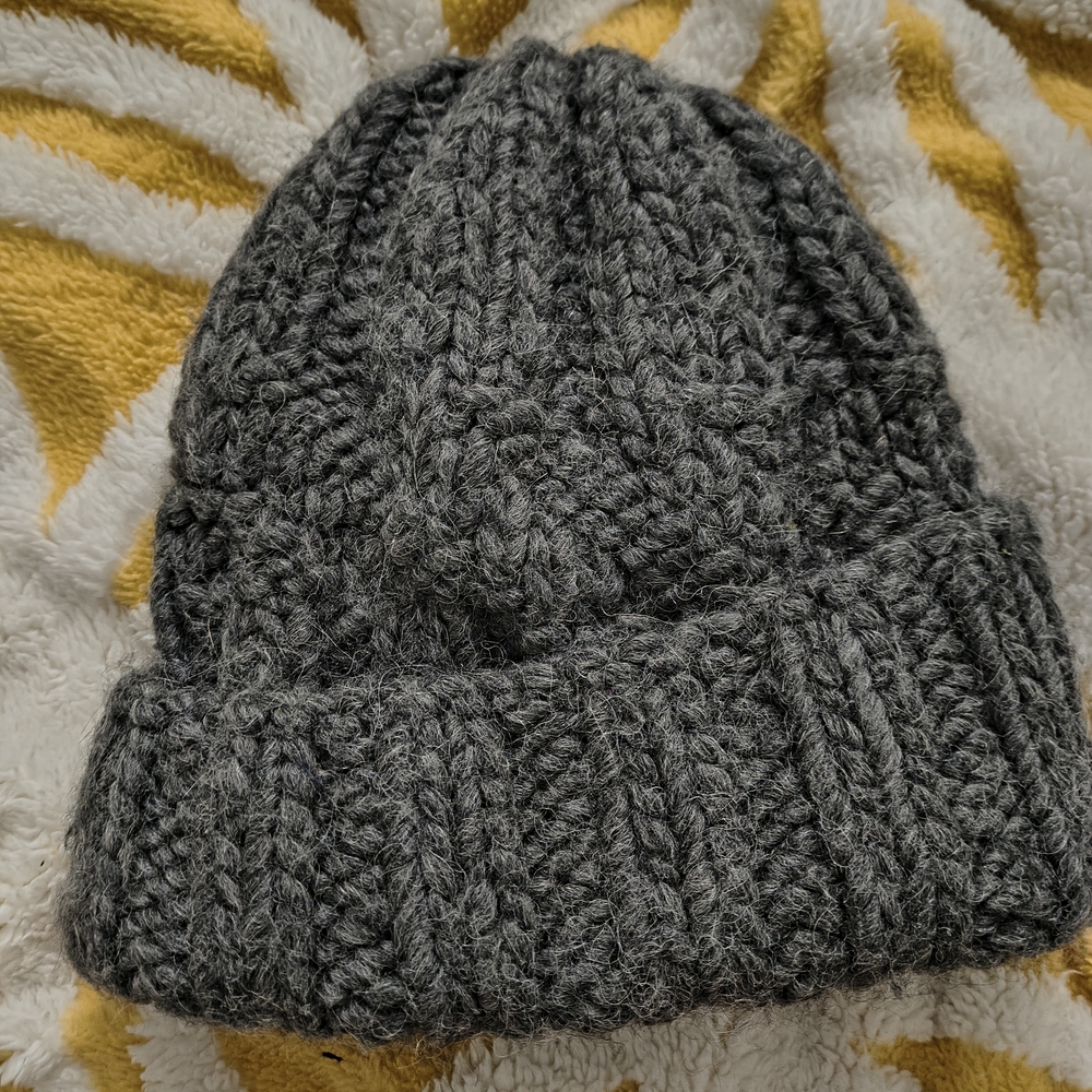 Eugenia Kim Textured Gray Alpaca Beanie